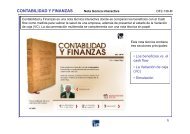 CONTABILIDAD Y FINANZAS Nota técnica interactiva