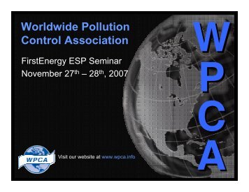 Worldwide Pollution Control Association - Wpca.info