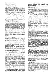 Scarica Manuale di posa del pavimento in PDF - Gruppo Frati S.p.A.