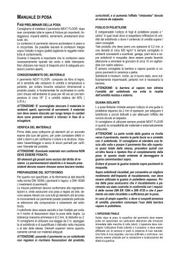 Scarica Manuale di posa del pavimento in PDF - Gruppo Frati S.p.A.