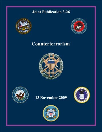 JP 3-26, Counterterrorism - Defense Technical Information Center