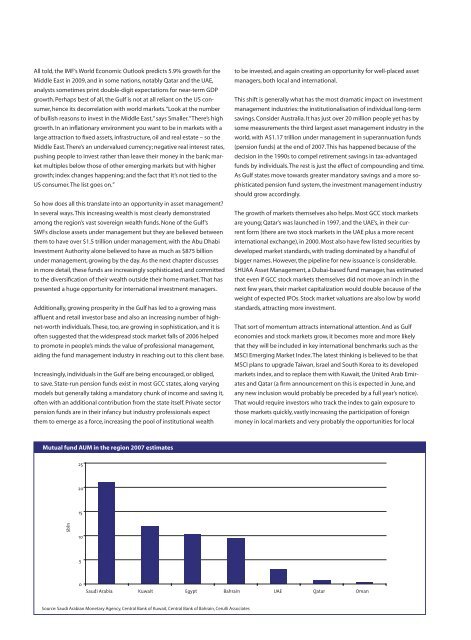 Asset management in the GCC - Euromoney