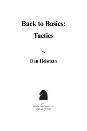 Back to Basics: Tactics - Russell Enterprises