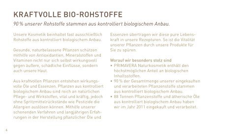 Primavera Katalog Naturkosmetik als PDF ... - aromashop-wg.de