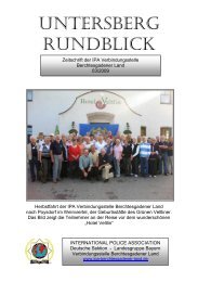Rundblick 03/2009 - IPA - Verbindungsstelle Berchtesgadener Land