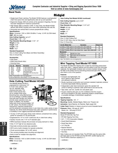 19-Hand Tools (125-174).50_200310.qxd - Hanes Supply, Inc