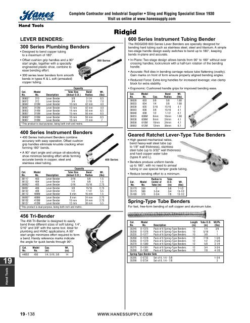 19-Hand Tools (125-174).50_200310.qxd - Hanes Supply, Inc