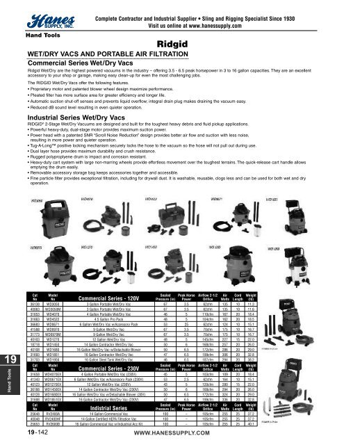 19-Hand Tools (125-174).50_200310.qxd - Hanes Supply, Inc