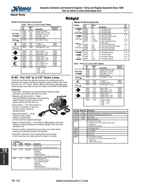 19-Hand Tools (125-174).50_200310.qxd - Hanes Supply, Inc