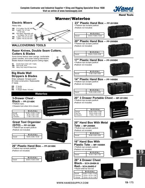 19-Hand Tools (125-174).50_200310.qxd - Hanes Supply, Inc