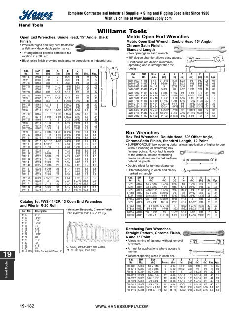 19-Hand Tools (125-174).50_200310.qxd - Hanes Supply, Inc