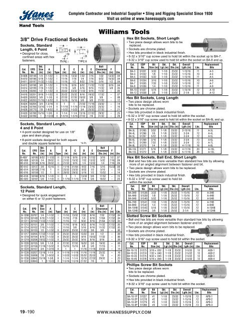 19-Hand Tools (125-174).50_200310.qxd - Hanes Supply, Inc