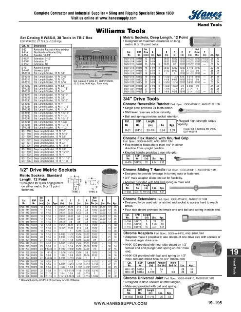 19-Hand Tools (125-174).50_200310.qxd - Hanes Supply, Inc