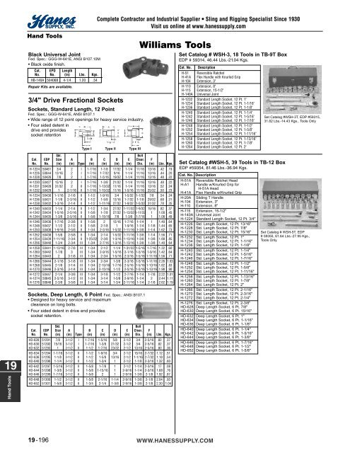 19-Hand Tools (125-174).50_200310.qxd - Hanes Supply, Inc