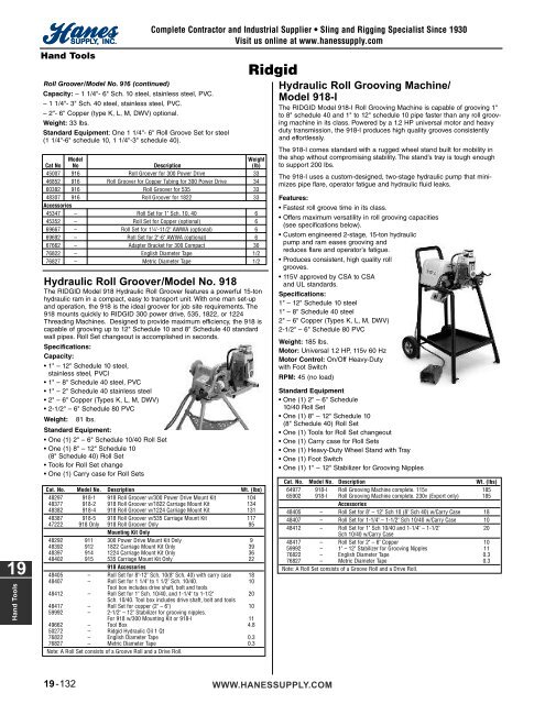 19-Hand Tools (125-174).50_200310.qxd - Hanes Supply, Inc