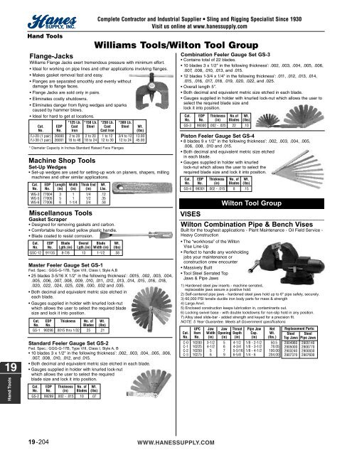 19-Hand Tools (125-174).50_200310.qxd - Hanes Supply, Inc