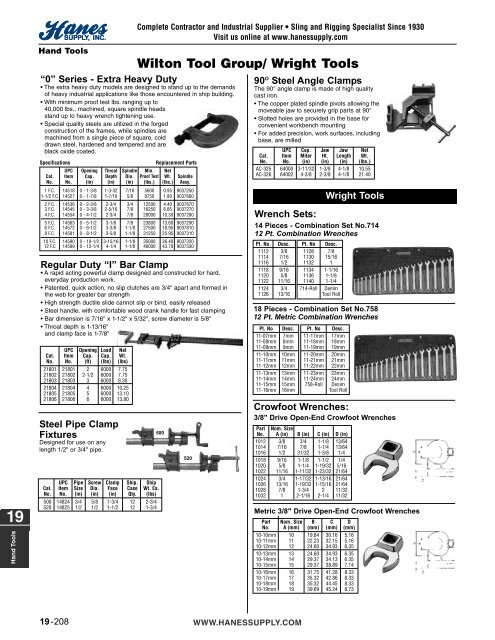 19-Hand Tools (125-174).50_200310.qxd - Hanes Supply, Inc