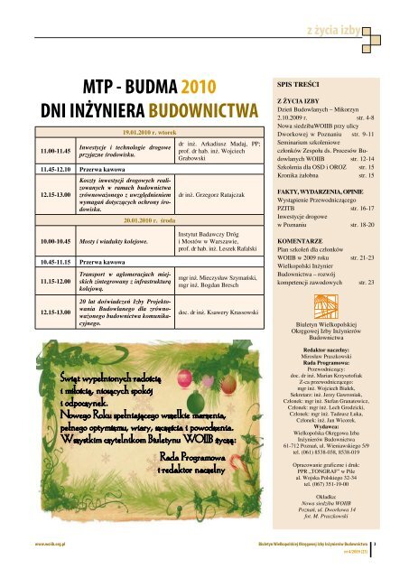 ÅciÄgnij biuletyn w postaci pliku PDF [3.1Mb] - WOIIB