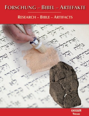 Forschung-Bibel-Artefakte - gersonvogler.de