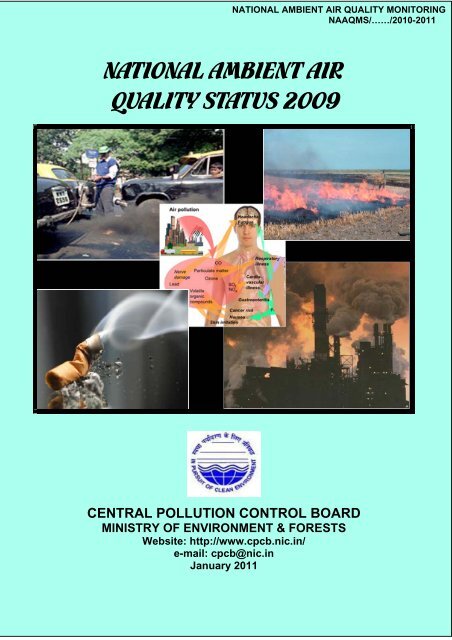 national ambient air quality status 2009 - Central Pollution Control ...