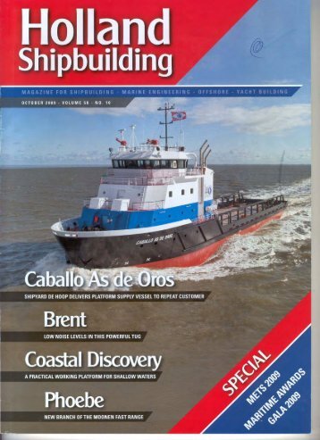 2009 October Holland Shipbuilding Caballo as de Oros - De Hoop