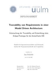 Traceability von Requirements in einer Model  Driven Architecture ...