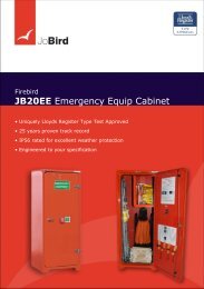 JB20EE Emergency Equip Cabinet - Jo Bird