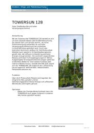 Datenblatt Towersun 128 NOV11 V1.0 deutsch - Voltastream