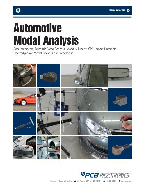 Automotive Modal Analysis - PCB Piezotronics