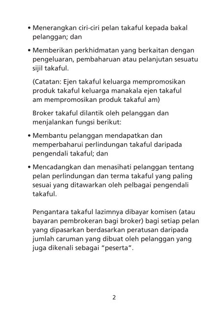 Berurusan dengan Pengantara Takaful - InsuranceInfo