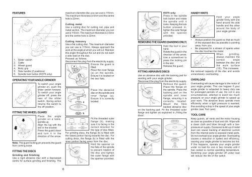 Instruction Manual - Service - Black & Decker