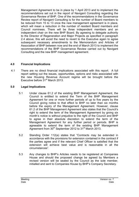 Brent Housing Partnership PDF 81 KB