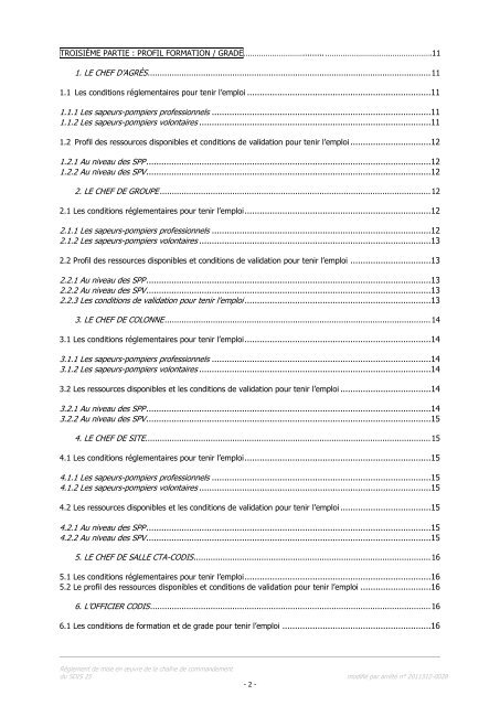 RO SDIS 25 - 1 -