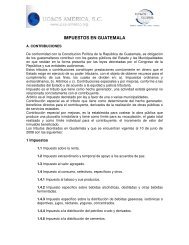 IMPUESTOS EN GUATEMALA - Uccs-america.org