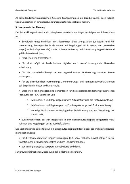 Landschaftsplan Teil A+B.pdf - GewerbePark Breisgau