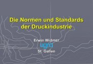 Normen und Standards für die Druckindustrie