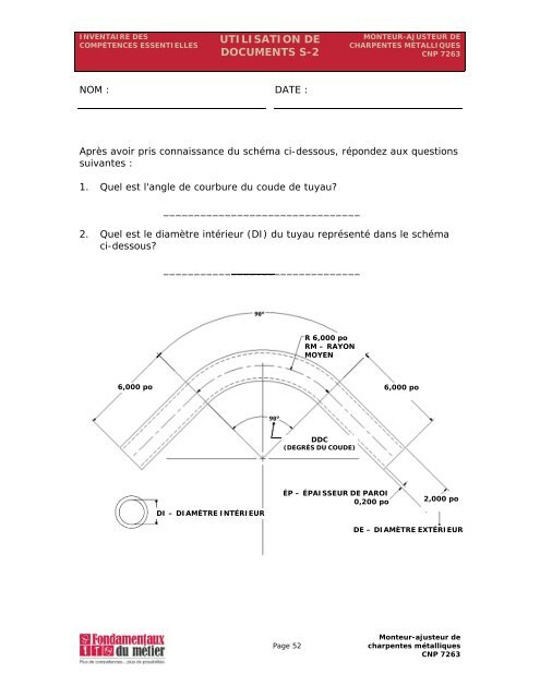 Manuel des compétences essentielles : Monteur-ajusteur de ...