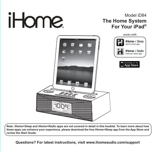 The Home System For Your Ipada Ihome