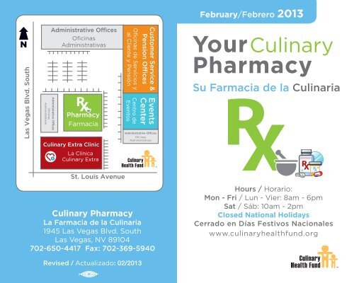 Your Pharmacy - the Culinary Health Fund