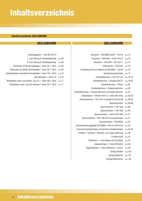 Drahtseile / Anschlagseile - Seil-Baur GmbH