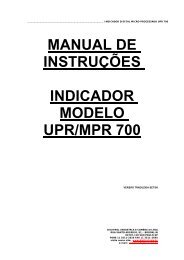 Indicador de pressÃ£o UPR700 Dynisco - Digitrol