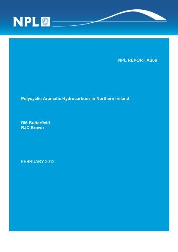 Polycyclic Aromatic Hydrocarbons in Northern Ireland - UK-Air - Defra