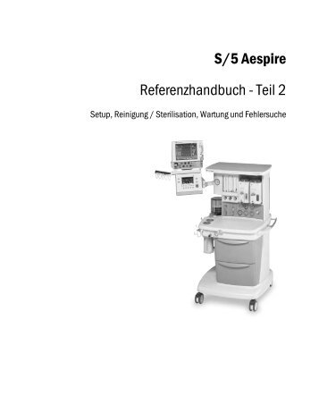 S/5 Aespire Referenzhandbuch - Teil 2 - aquis medica GmbH