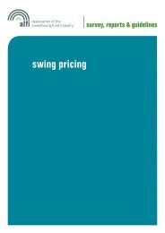 Swing Pricing - Survey - Alfi