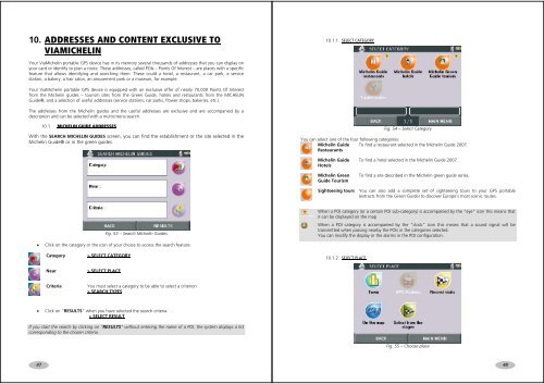 USER MANUAL - ViaMichelin