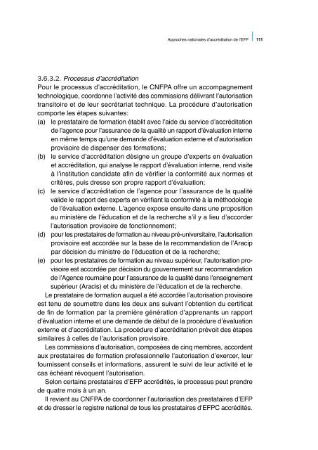 Assurer la qualitÃ© dans l'enseignement et la ... - Cedefop - Europa