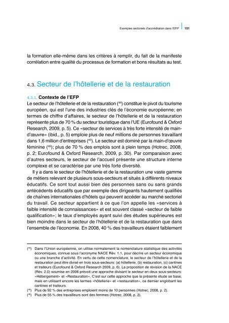 Assurer la qualitÃ© dans l'enseignement et la ... - Cedefop - Europa