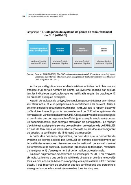 Assurer la qualitÃ© dans l'enseignement et la ... - Cedefop - Europa