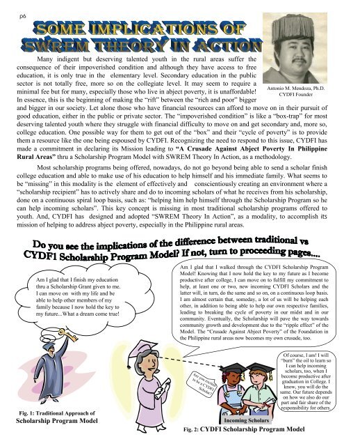 CYDF Newsletter, Vol.2, Issue 1, 2007 August 2008 - Calantas ...