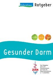 Gesunder Darm - Reformhaus